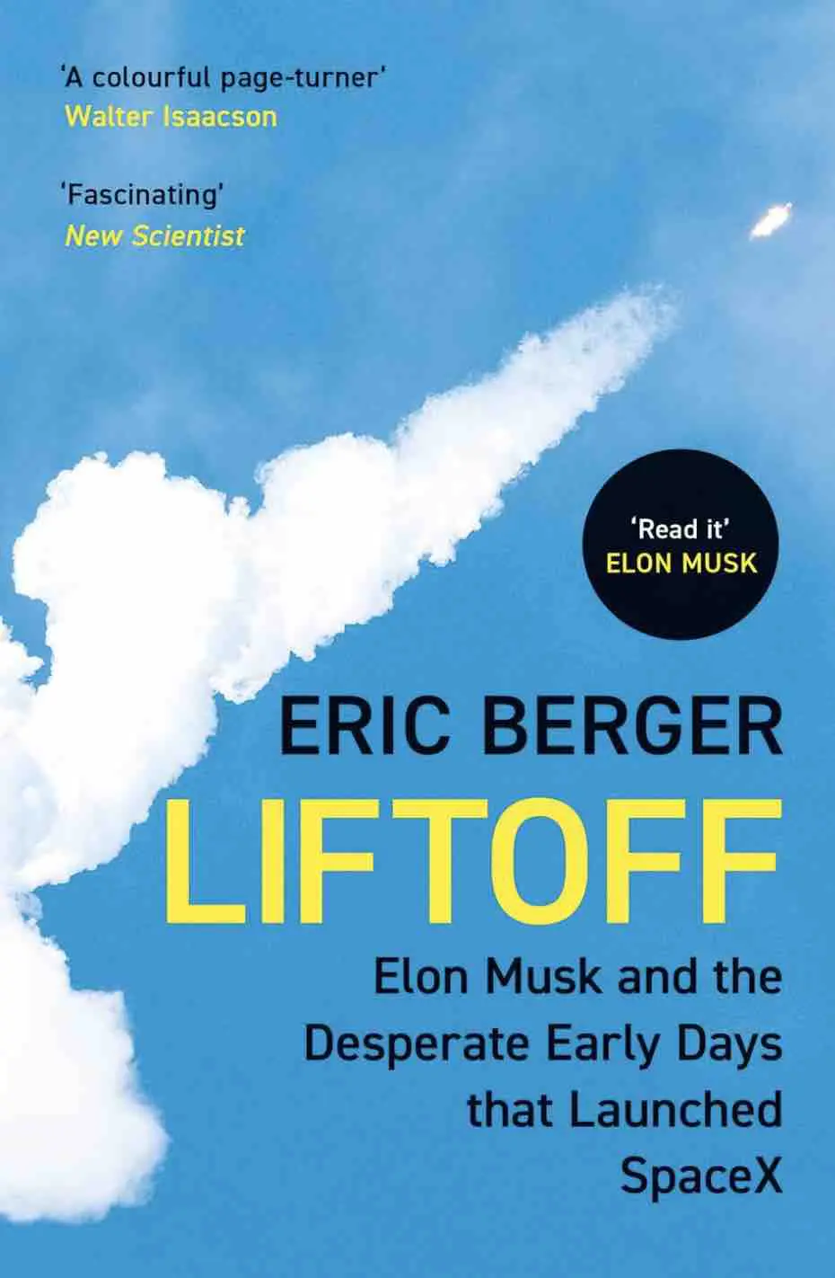 Buchcover „Liftoff“ von Eric Berger