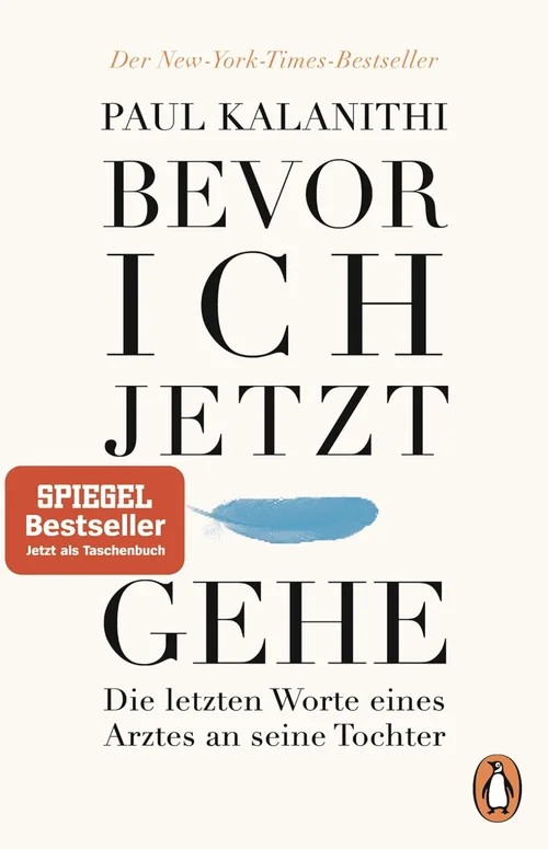 Buchcover „Bevor ich jetzt gehe“ von Paul Kalanithi