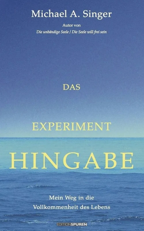 Buchcover „Das Experiment Hingabe“ von Michael A. Singer