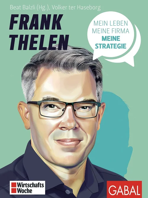 Buchcover „Frank Thelen“ von Volker ter Haseborg