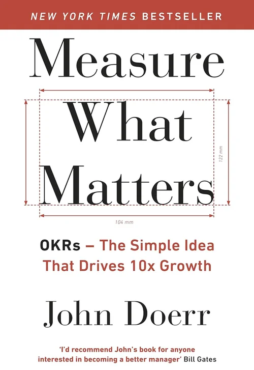 Buchcover „Measure What Matters“ von John Doerr