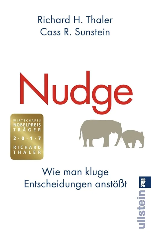 Buchcover „Nudge“ von Richard H. Thaler, Cass R. Sunstein