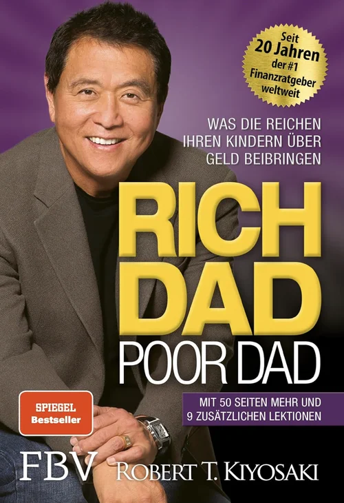 Buchcover „Rich Dad Poor Dad“ von Robert T. Kiyosaki