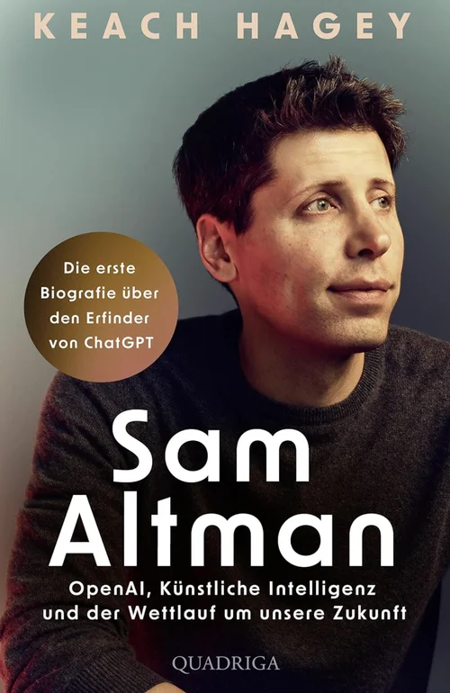 Buchcover „Sam Altman“ von Keach Hagey