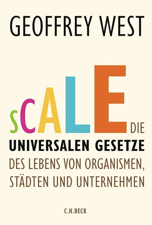 Buchcover „Scale“ von Geoffrey West