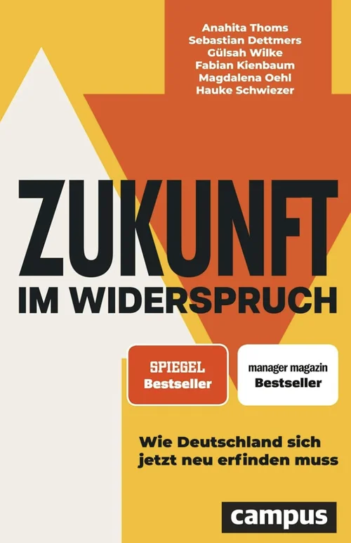 Buchcover „Zukunft im Widerspruch“ von Sebastian Dettmers